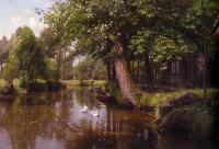 Monsted, Peder Mork - Flodbred, On the River